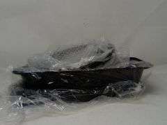 Non-Stick Stainless Steel Bakeware Set – Black 6 Count