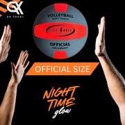 GX Tour Glow In The Dark LED Light Up Soft Touch Volleyball – Official Size #5