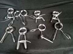 Lot of 10 Spring Clips for Trap Bar & Sports Equipment