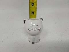 Hesroicy Plants Pot Decorative Anti-cracking Compact Mini Cat Shaped Flower Pot