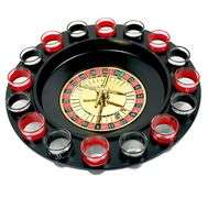 Roulette, Drinking Game - Spin, Sip, Repeat With Shot Glass Set