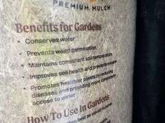 HealthiStraw GardenStraw All-Natural Mulch – 3 Cu. Ft.