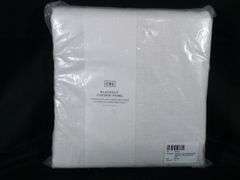 CB2 European Flax Certified Linen Curtain Panel – Ivory 48" x 120"