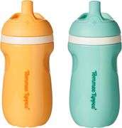Tommee Tippee Insulated Leak & Shake Proof Sporty Spout Bottle – 9 fl oz 2-Count