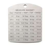 RSVP Stainless Steel Measure Conversion Magnet