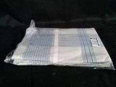 Threshold, Classic Spring Pattern Round Oiled Tablecloth, Blue Plaid, 70" Dia