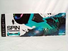 Jetson Spin All-Terrain Hoverboard with LED Headlights – Blue 23" x 7" x 7"