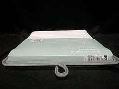 Haven Recycled Cotton Waterproof Shower Curtain Liner – White Standard 70" x 72"