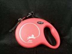 Felxi Classic Retractable Dog Leash – Red/black