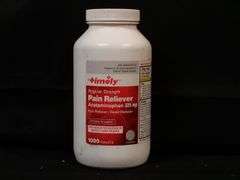 Timely, Acetaminophen 325mg Pain Relief Tablets, 1000 Ct