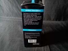 USB Charge Camping Flashlight – Black/Silver L-S03
