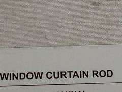 Enjoy Basics Windows Curtain Rod – Black