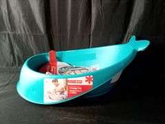 Skip Hop Moby Smart Sling 3-Stage Baby Bath Tub – Blue