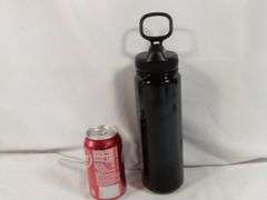 Back to Life Sport Bottle with Straw Lid – Black 24 oz