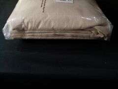 Lot of 7 WM OVZME Bethany Curtains Set – Linen 40" x 96" 2-Panel ea.