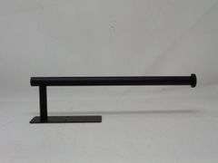 Self Adhesive or Wall Mounted Paper Towel Holder, Black