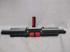 Lot Of 5 Dumbbell Bars, Adjustable Dumbbell Weight Set