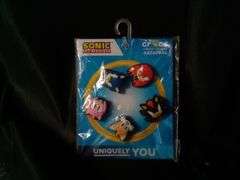 Crocs Jibbitz Sonic The Hedgehog Shoe Charms – 5-Pieces