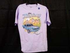 Ford, Mustang Licensed Graphic Tee, Purple, Small