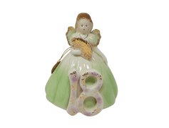 Vintage Josef Originals 18th Birthday Angel Girl Porcelain Figurine 6.25"