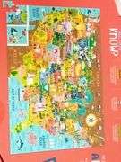 Crocodile Creek USA Jigsaw Puzzle – 13" x 19" 1:1 200 Piece