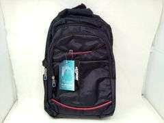 CitiSport 19" Laptop Backpack for School and Travel, Black, 4 Compartments
