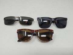 Assortment of 3 Pairs of Unisex Sunglasses