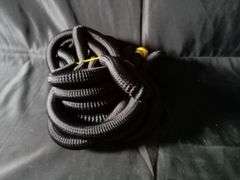 Expandable Flexible Garden Hose – Black/Gold