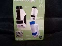 Portable Scientific Microscope, Compact Pocket Sized Magnifier