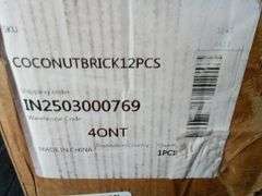 Imports Coco-Peat Rectangular Coconut Brick – 12 Pcs