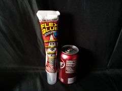 Lot Of 3 Flex Seal, Flex Glue Waterproof Adhesive, White, 6 Oz Each