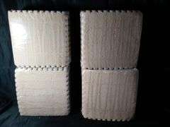 Interlocking Plush Foam Floor Mats – Apricot 12" x 12" 48 Total Count