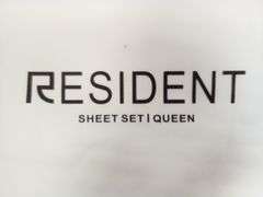 Resident Sheet Set – White Size: Queen