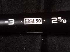 Marcucci Baseball Bat – Red/Black -3 2-5/8 Dia. CAT8 MCBC8CB