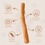 WILDFANG COFFEE TREE CHEWING STICK, Tough Chew Toys, For Medium Size Dogs