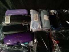 Assortment of 26 Clamshell Eyeglass/Sunglass Cases