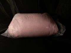 Vacuum Sealed Pink Fluffy Blanket