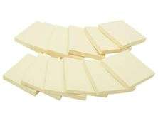 Staples Sticky Notes – Yellow 3" x 3" 12 Pads (100 Sheets/Pad) 1200 Total Sheets
