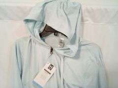 Member's Mark 4-Way Stretch Favorite Soft Full Zip Jacket – Light Blue Size: L