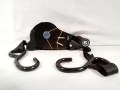 Retractable Ratcheting Tie-Down Strap with Hooks