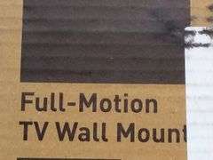 Full-Motion TV Wall Mount – Black PSMF17B