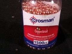 Crosman Copperhead Precision Copper Coated Steel BBS – 1500 Count