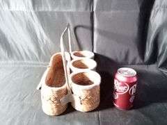 Un Pueblo Handmade Pine Needle & Nickel Basket for Food & Drink – 12"x7"x8"