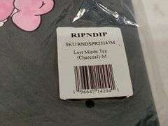 RipNDip Lost Minds T-Shirt – Charcoal Size: M