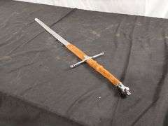 Stainless Steel Cosplay Sword with Polished Blade and Fantasy-Inspired Design