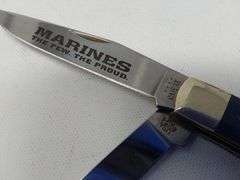 USMC Pocket Knife – Marines 'The Few, The Proud' Two-Blade Folder