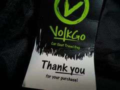 Volkgo Car Seat Travel Bag