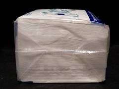 Lot Of 2 Choice, Wrap Nap 2 Ply Premium Napkins, White, 15.75"x15.75", 250 Count