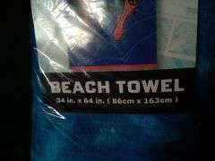 Marvel Comics Spiderman Beach Towel – 100% Cotton 34" x 64"