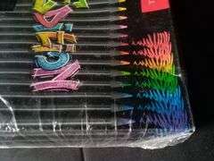 Faber Castell Black Edition Colored Pencils with Roll Up Case – 72 Pcs 116418